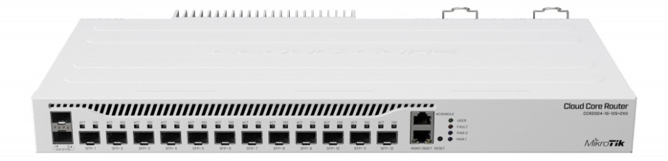 MikroTik CCR2004-1G-12S+2XS маршрутизатор 