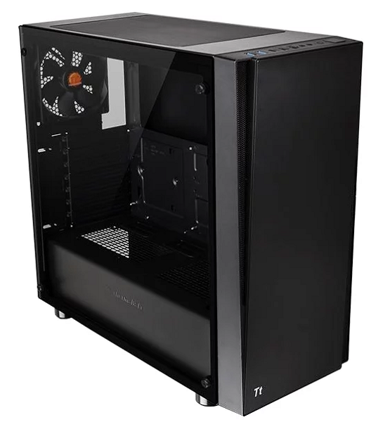 Case Tt Versa J21 TG [CA-1K1-00M1WN-00] ATX / win / black / no PSU